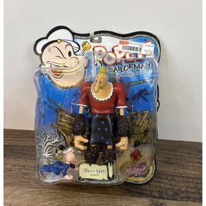 Mezco Popeye Series 3 Alice The Goon With Swee' Pea Action Figure 2004